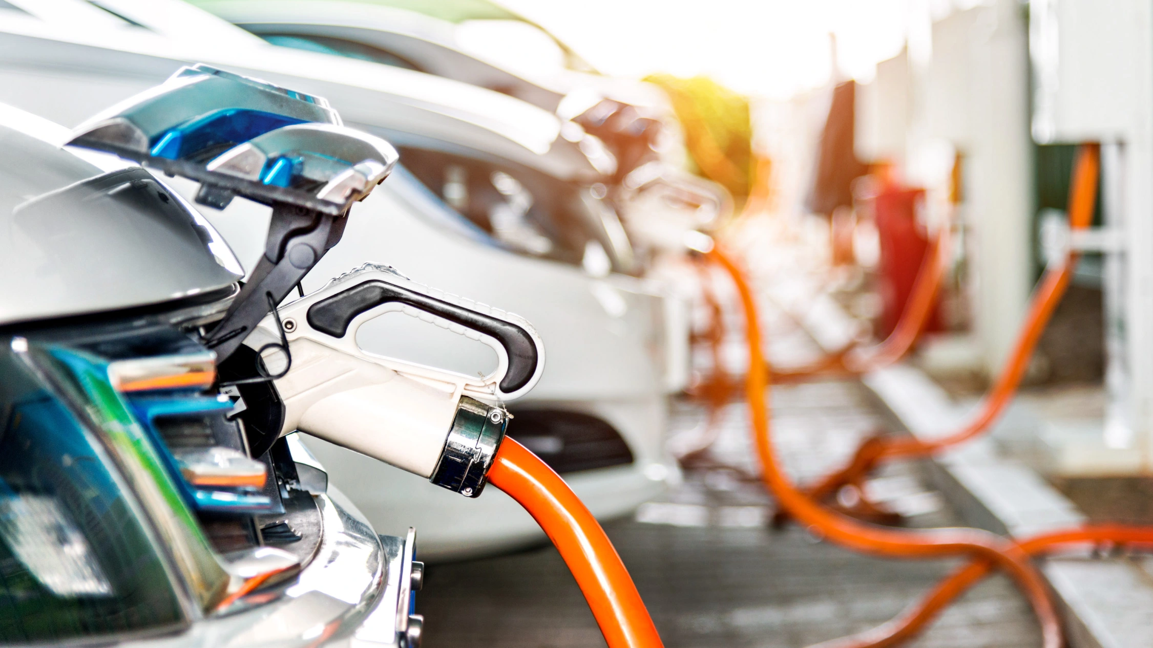 electric car charging station